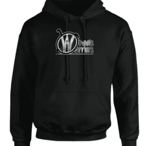 Wheels n Warriors Black Color hoodie