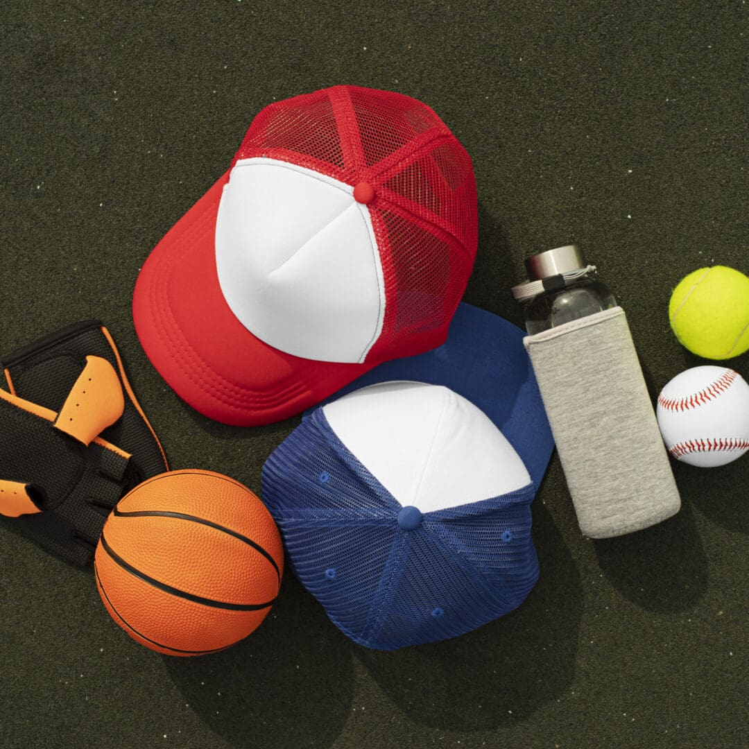 trucker-hat-with-baseball-tennis-ball