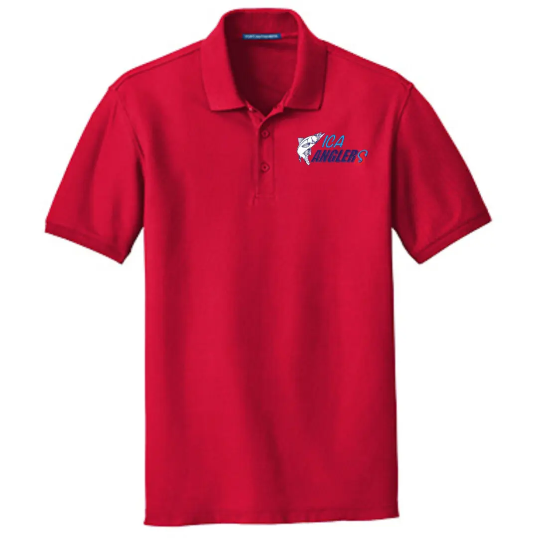 ICA Red Cotton Polo-1