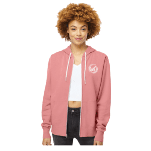 Zip Up | Dusty Rose