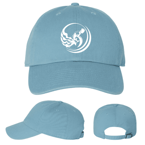 NVWG Columbia Hat White Logo