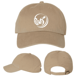NVWG Khaki Hat White Logo