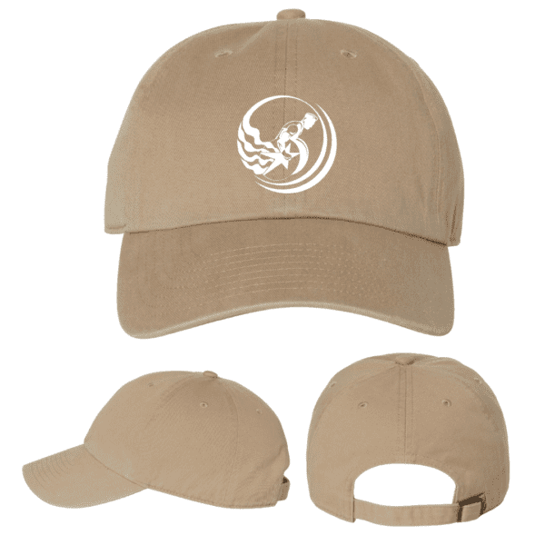 NVWG Khaki Hat White Logo