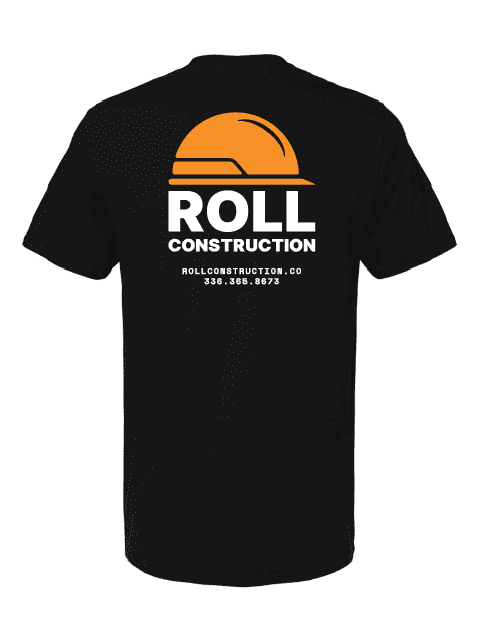 Roll Dri-power Black Performance Tee - Image 2
