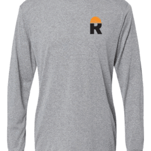 Roll UV Heather Grey Long Sleeve
