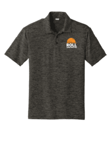 Roll Black Electric Polo