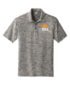 Roll Grey Electric Polo
