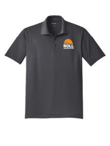Roll Moisture wicking Iron Grey Polo