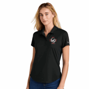 Womens Black Polo