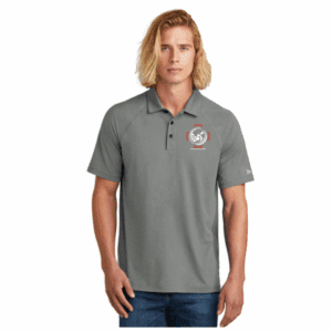 Mens Gray Polo