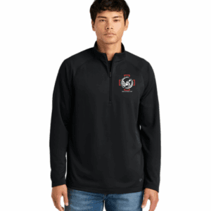 Mens Black Quarter Zip