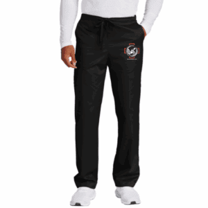 Mens Black Wink Scrub Pant